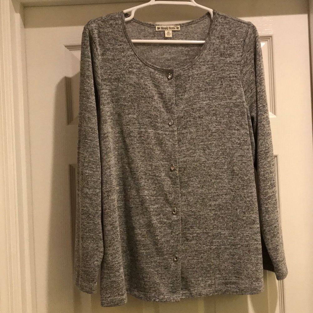 Simply Suzie Gray Cardigan